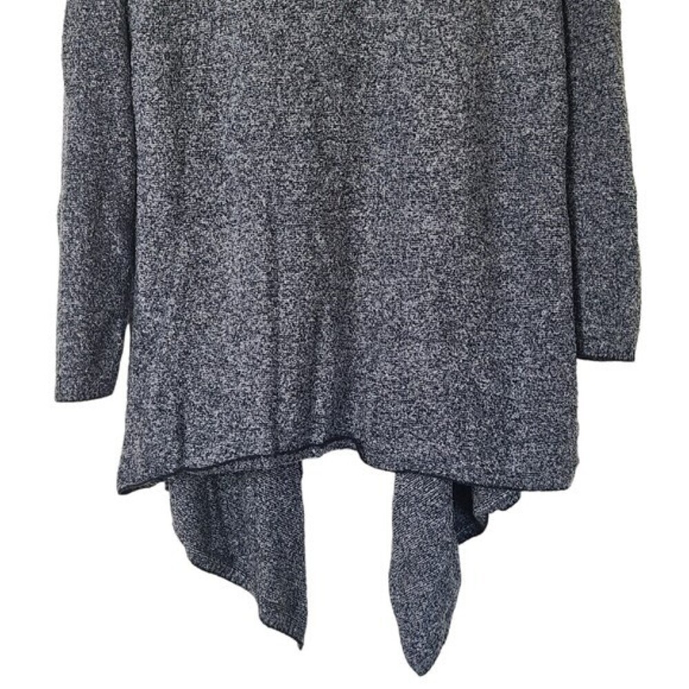Barefoot Dreams Bamboo Chic Women Black L/XL Open Long Sleeve Cardigan Sweater - Picture 7 of 12